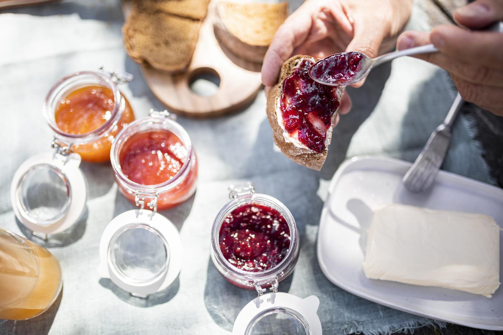 Frühstück in Brixen mit regionalen Produkten